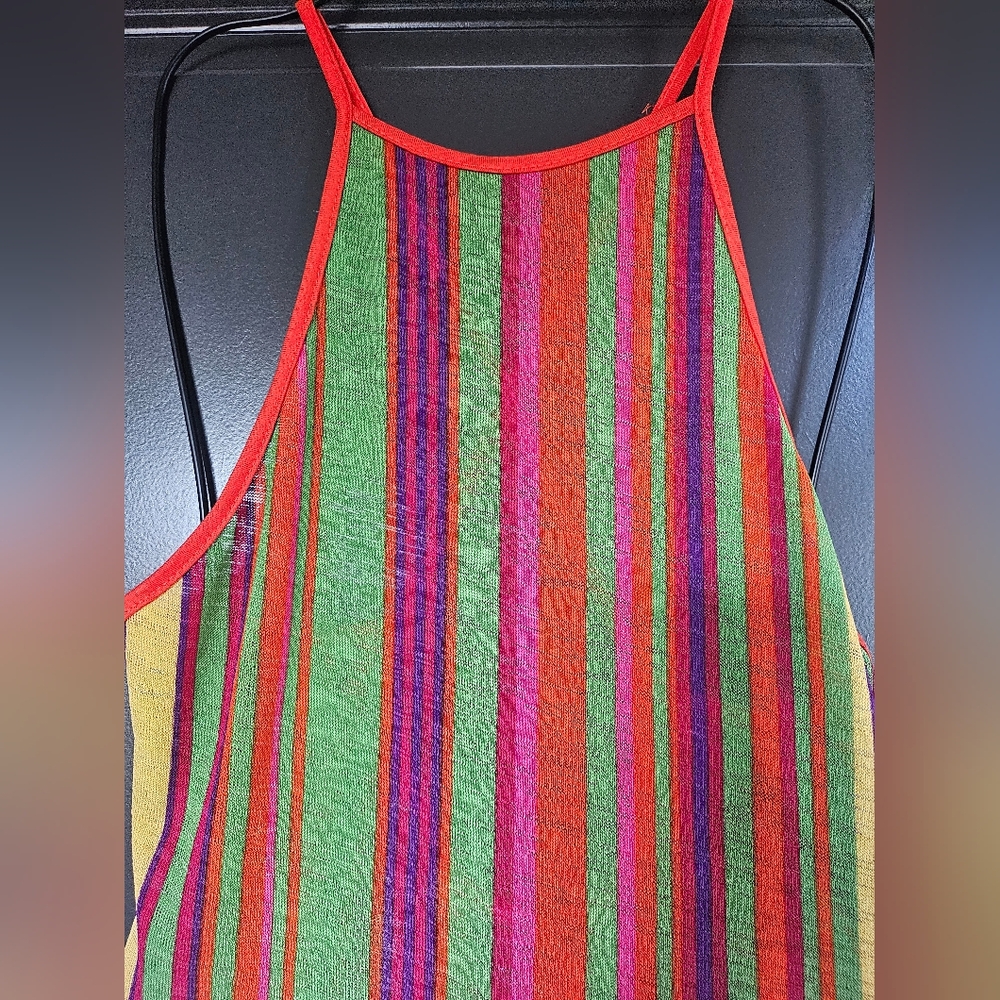 Colorful Stripe Dress - Picture 2 of 3